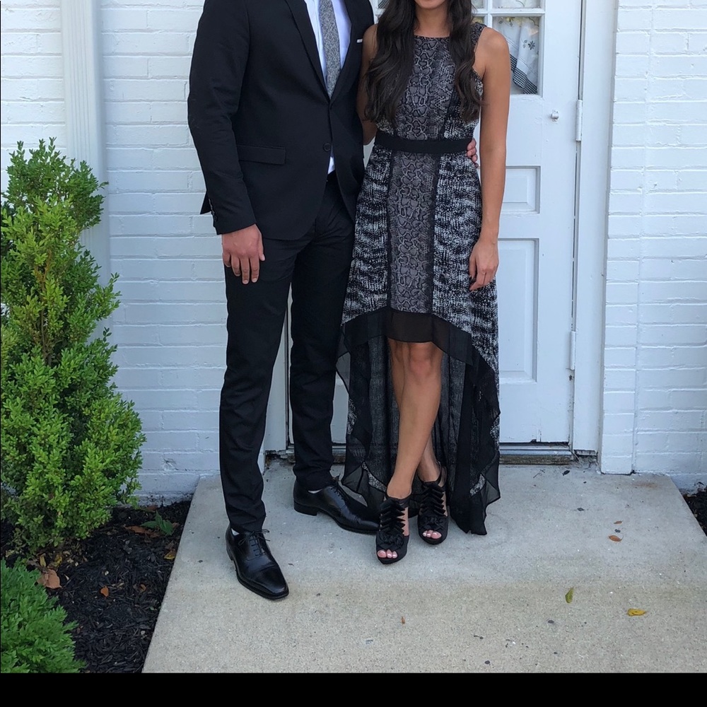 BCBG high to low dress